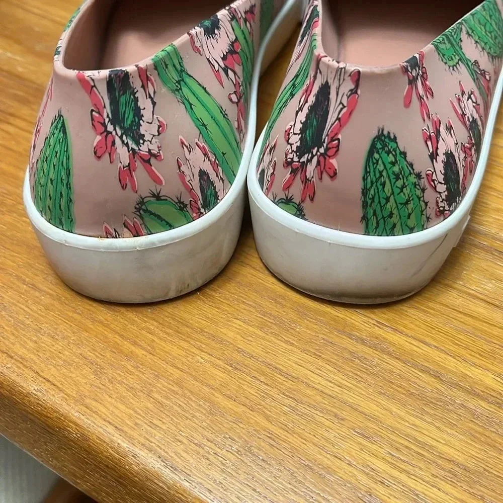 Melissa Women's Cactus Print SlipOn Shoes - Pink